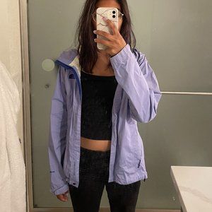 Northface purple rain jacket